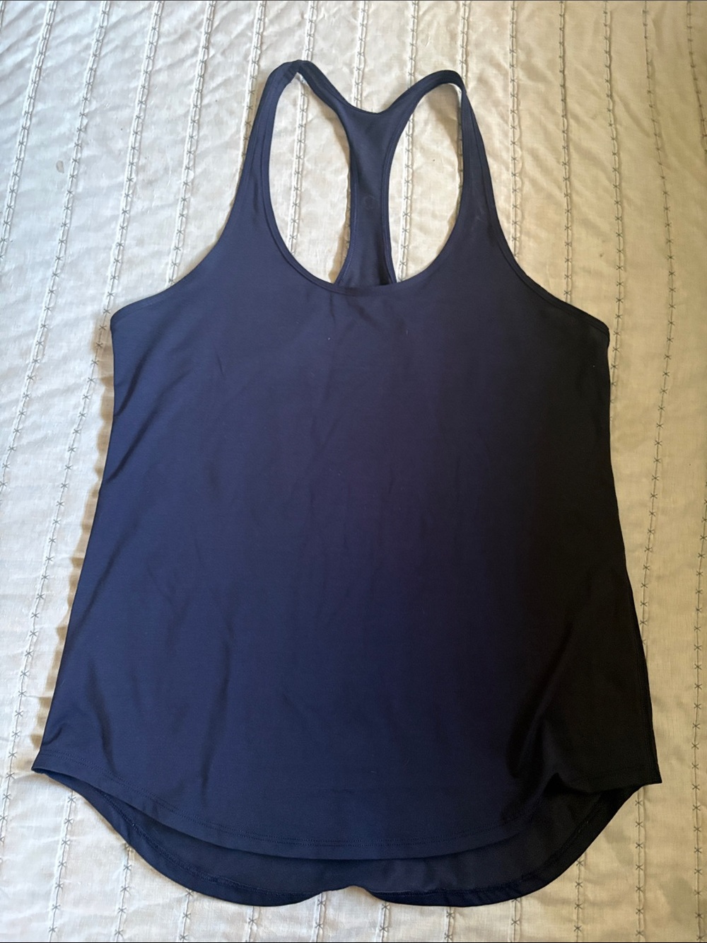 Lululemon Navy Racerback Tank Top